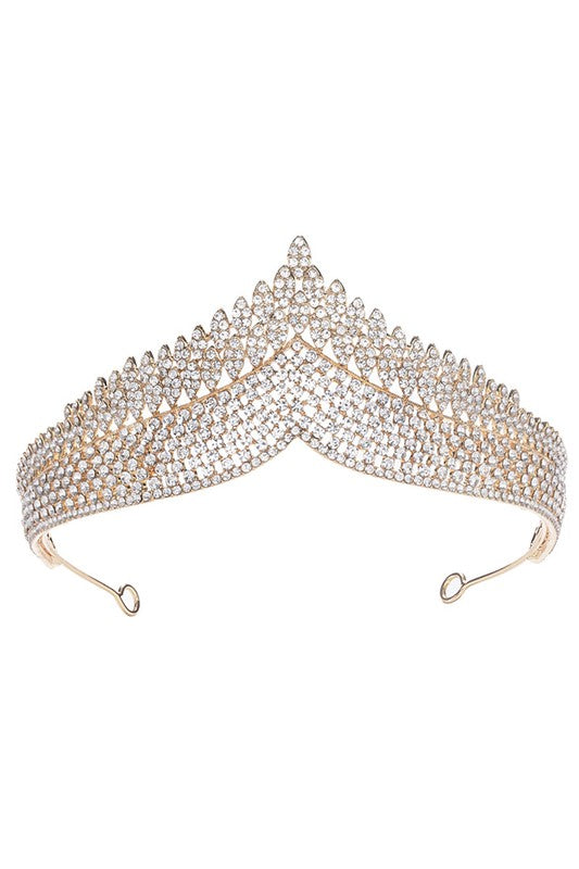 Crown Rhinestone Bride Headband